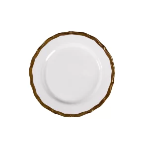 24K Gold Embossed Porcelain Plates