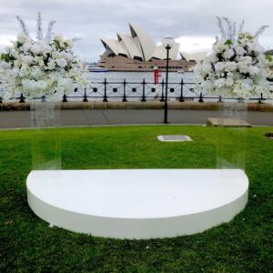 3m Semi Circle Ceremony Riser