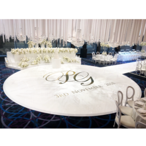 8m Circular Super Gloss Dance Floor