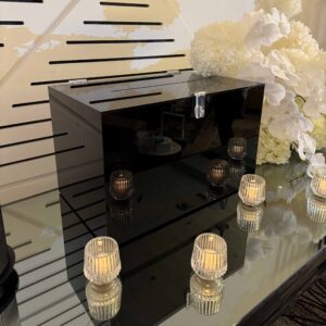 Black Acrylic Wishing Well