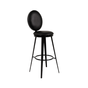 Black Rim Cocktail Stool
