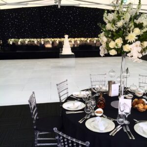 6m x 4.2m Black Starlight Cloth