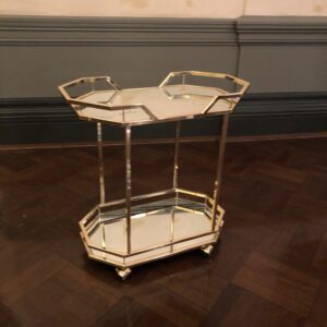 Gold Drinks Trolley