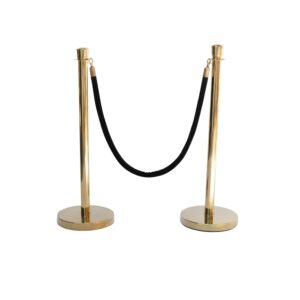 Black Velvet Rope (for bollards)
