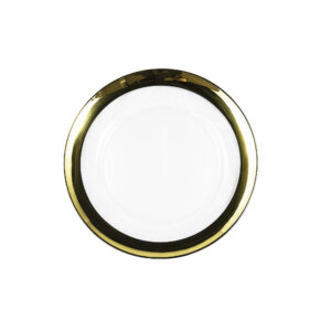 Gold Thick Rim Charger Plate