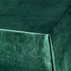 Green Velvet Table Cloths - 3.3m Round & 4m King