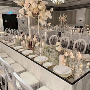 Black Edged King Mirror Table Top