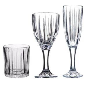 Lineal Cut Glassware