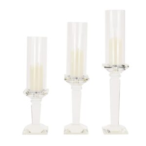 Logan Pillar Candler Holder Set