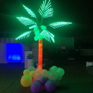 Neon Palm Tree