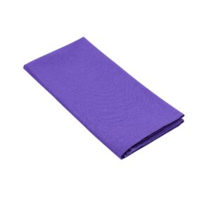 Purple Cotton Hemmed Napkin