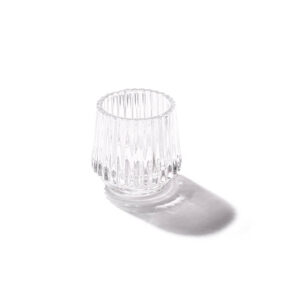 Clear Ripple Votive
