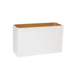 White Planter Box