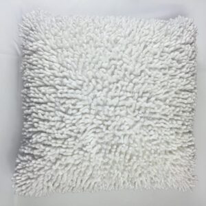 White Nobbly Cushion