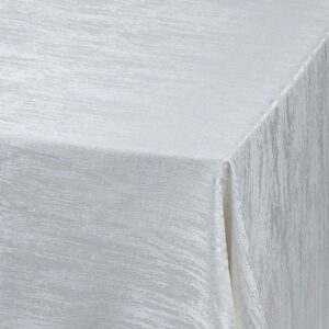 White Stirling Table Cloths - 3.3m Round & 4m King
