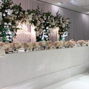 White Wave Bridal Table